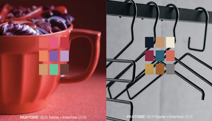 As apostas de cores da Pantone na decoração de interiores em 2019